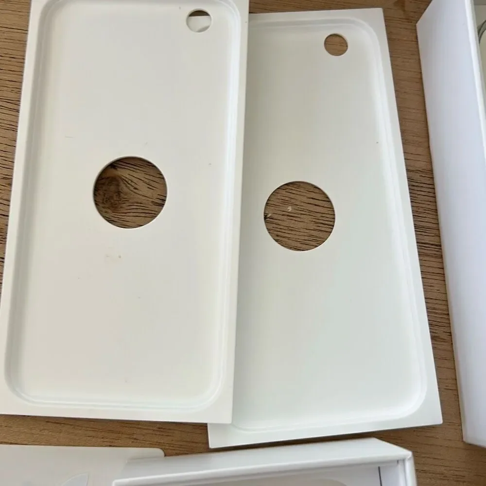 2 Apple iPhone 6 boxes with some accessories